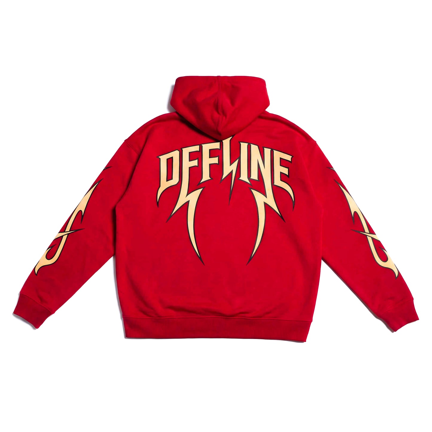OFFLINE RED HOODIE