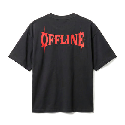BLACK & RED OFFLINE TEE