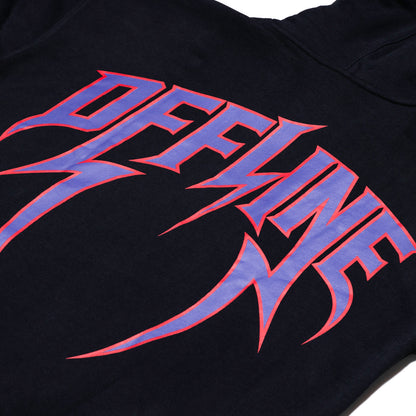 OFFLINE RED/PURPLE HOODIE