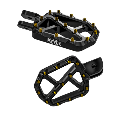 KyVex Billet Wide Foot Pegs