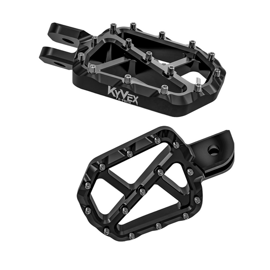 KyVex Billet Wide Foot Pegs