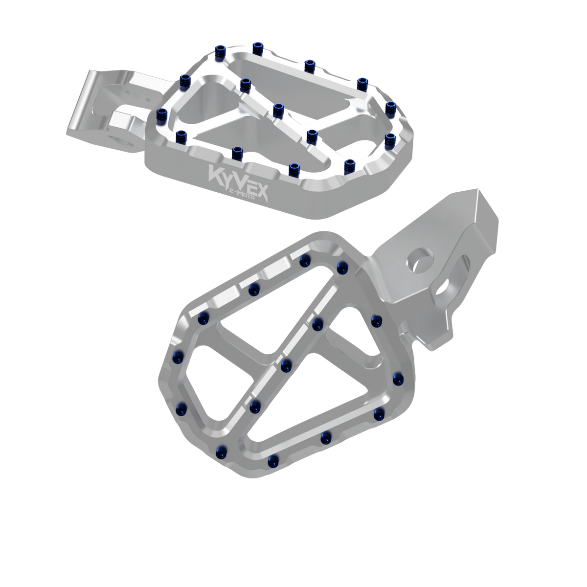KyVex Billet Wide Foot Pegs - Ultra Bee Compatible