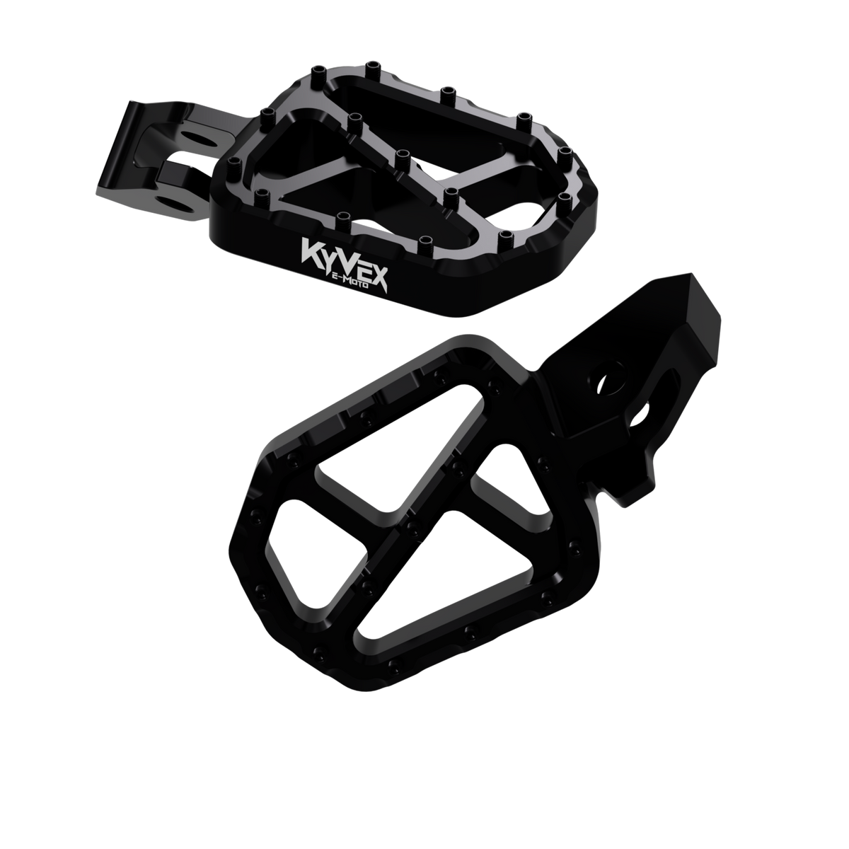 KyVex Billet Wide Foot Pegs - Ultra Bee Compatible