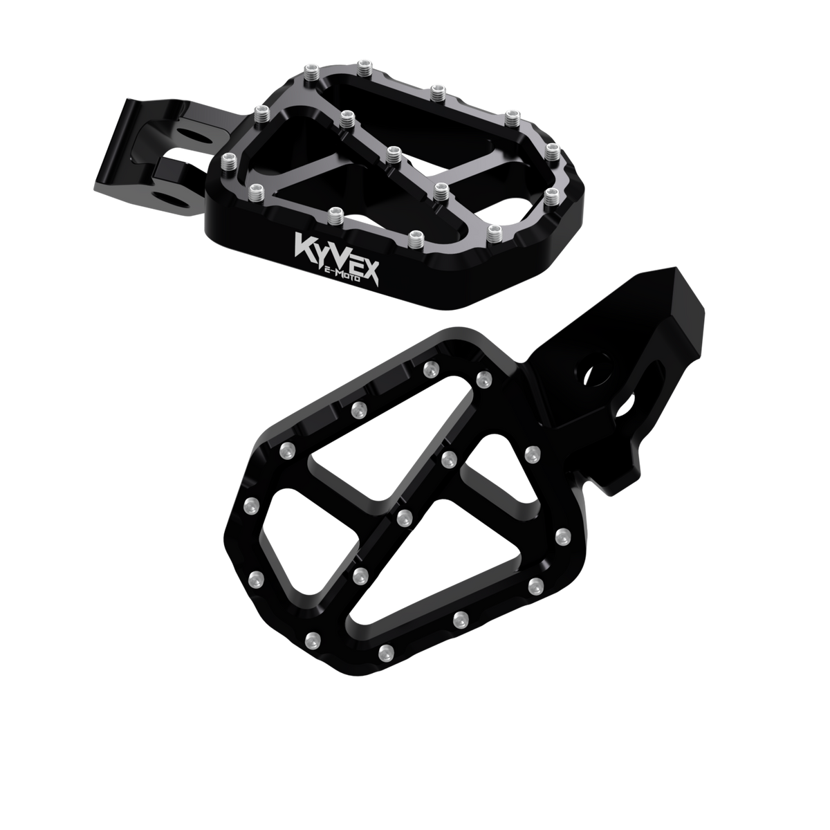 KyVex Billet Wide Foot Pegs - Ultra Bee Compatible