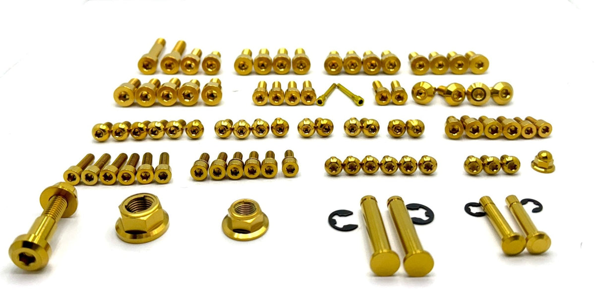 Sur-Ron Ultra Bee Titanium Bolt Kit – Full Body Grade 5 (113/133 pcs)