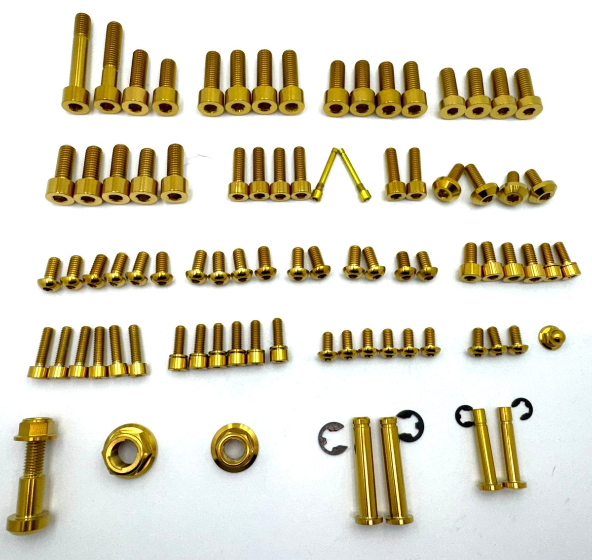 Sur-Ron Ultra Bee Titanium Bolt Kit – Full Body Grade 5 (113/133 pcs)