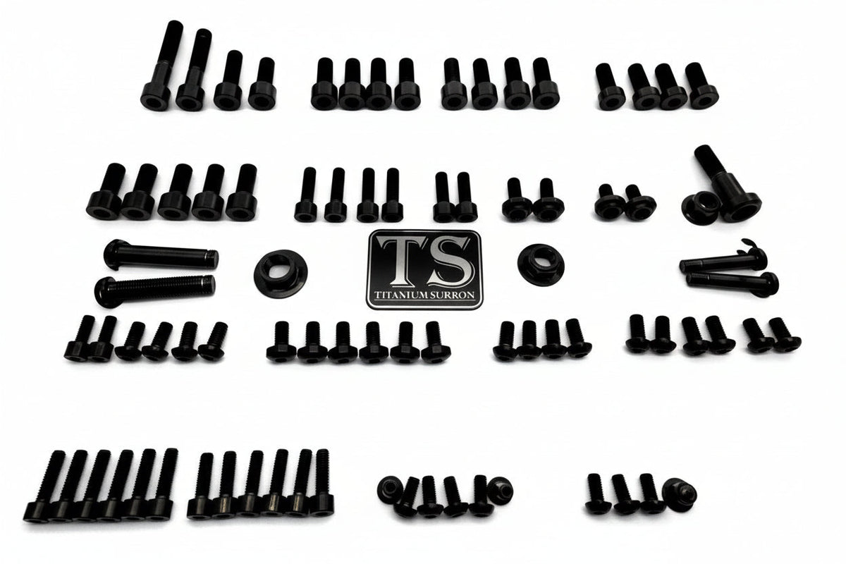 Sur-Ron Ultra Bee Titanium Bolt Kit – Full Body Grade 5 (113/133 pcs)