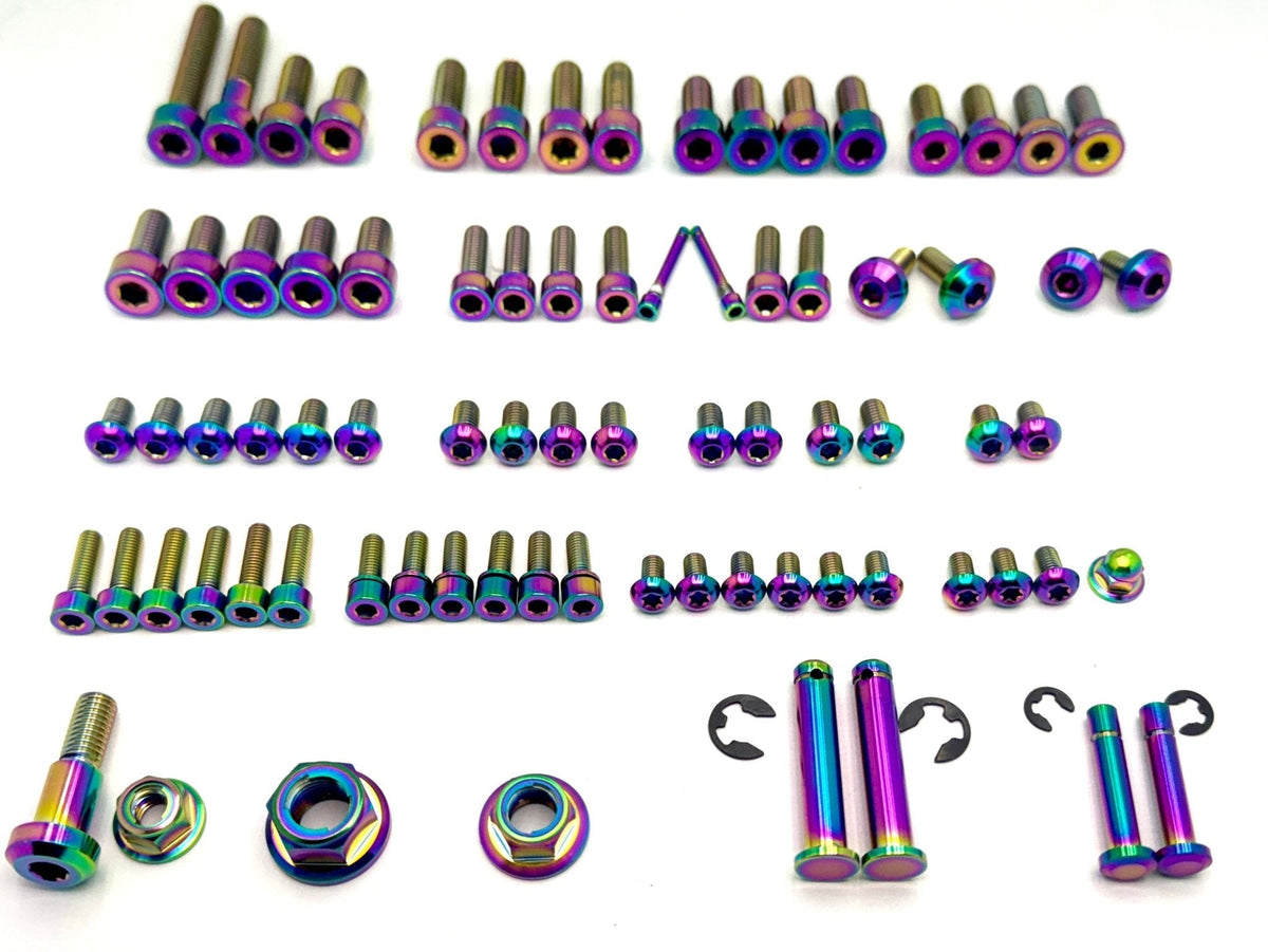 Sur-Ron Ultra Bee Titanium Bolt Kit – Full Body Grade 5 (113/133 pcs)